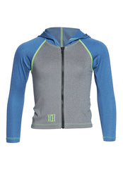 Xcel Premium Stretch Front Zip UV Protection Hoodie (Toddler, Little Kid)