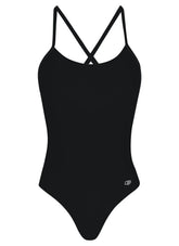 Q Swimwear Women's Sublimated Printed Tie Back One Piece Swimsuit
