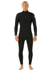 Rip Curl Men's 4/3mm Dawn Patrol Chest Zip Fullsuit Wetsuit