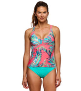 Next by Athena Women's Capture Tropicana Soft Cup Tankini Top