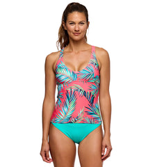 Next by Athena Women's Capture Tropicana Soft Cup Tankini Top