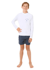 Rip Curl Boys' Island Vibe UPF 50+ Long Sleeve Rash Guard (Big Kid)