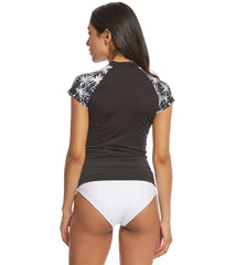 Rip Curl Women's Wetty Cap Sleeve Rash Guard