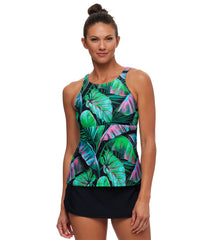 Next by Athena Women's Extend Akela Tankini Top (BC, D Cup)