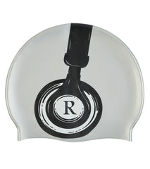 Sporti Headphone Silicone Swim Cap