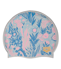 Arena Lydia Jacoby Flowers Flat Silicone Swim Cap