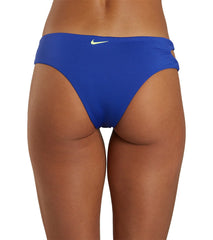 Nike Women's Swoosh Block Asymmetrical Bikini Bottom