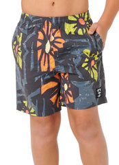 Rip Curl Boys' Mason Liquid Trips Volley Swim Trunk (Big Kid)