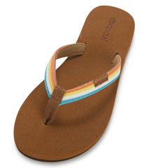 Rip Curl Girls' Freedom Mini Flip Flop (Little Kid)
