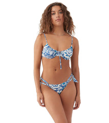 O'Neill Women's Cristina Floral Corfu Tie Side Bikini Bottom