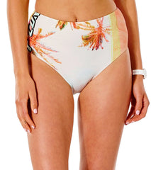 Rip Curl Women's Twin Fin Hi Waist Bikini Bottom