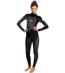 Rip Curl Women's G-Bomb Back Zip 4/3 Wetsuit