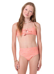 O'Neill Girls' Sunshine Hanky Tank Two Piece Bikini Set (Big Kid)