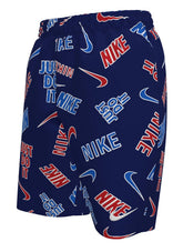 Nike Boys' Breaker Outline 7" Volley Swim Trunk (Big Kid)