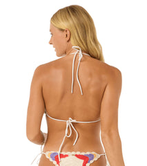 Rip Curl Women's Cove Crochet Sliding Triangle Bikini Top