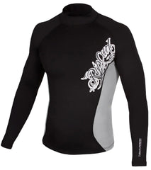 Rip Curl Guys' L/S Wiplash 6oz Rashguard
