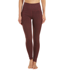 Everyday Yoga Uphold Cheetah High Waisted Leggings With Pockets 28"