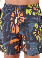 Rip Curl Boys' Mason Liquid Trips Volley Swim Trunk (Big Kid)
