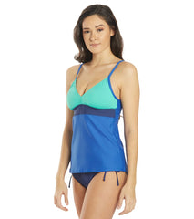 Next by Athena Women's Bold Blocks Intention Tankini Top (B/C Cup)