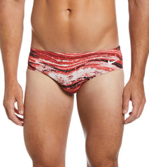 Nike Men's HydraStrong Crystal Wave Brief Swimsuit