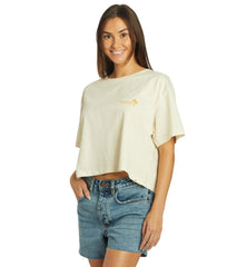 Rip Curl Women's The Island Short Sleeve Crop Tee