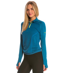 Mizuno Women's Breath Thermo Seamless Half Zip