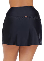 Raisins Women's Tranquilo Solids Bravo Plus Size Swim Skirt