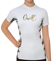 O'Neil Girls' Jungle Juice S/S Rashguard