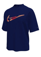 Nike Boys' Spray Swoosh Short Sleeve Hydro Rash Guard (Big Kid)