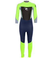 Rip Curl Kid's 3/2mm Dawn Patrol Back Zip Full Suit Wetsuit