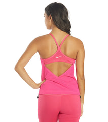 Nike Women's Chlorine Resistant Essential Layered Tankini Top
