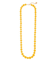 Zenzii Chunky Matte Beaded Long Necklace