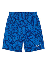 Nike Boys' Tossed Block 7" Volley Swim Trunk (Big Kid)