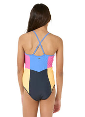 Rip Curl Girls' Block Party One Piece Swimsuit (Big Kid)