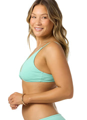 O'Neill Women's Saltwater Solids Pismo Bikini Top