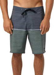 O'Neill Men's 19" Hyperfreak Mysto Block Scallop Board Shorts