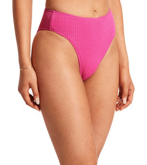 Seafolly Women's Sea Dive High Rise Bikini Bottom