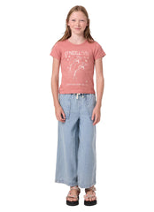 O'Neill Girls' Willa Skimmer Short Sleeve Tee (Big Kid)
