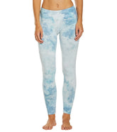 Hard Tail Flat Waist Cotton Ankle Yoga Leggings