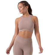NUX One By One Seamless Yoga Crop Top