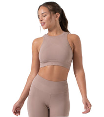 NUX One By One Seamless Yoga Crop Top