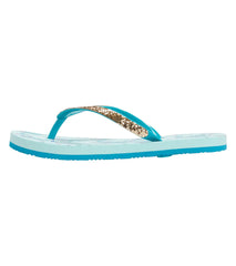 Reef Girls' Little Stargazer Print Flip Flop (Big Kid)