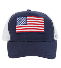 Peter Grimm Rushmore Patriotic Americana 3" Brim Adjustable Trucker Hat