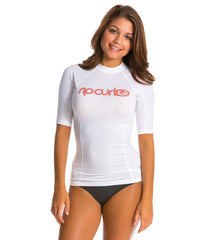 Rip Curl Women's Surf Team Short Sleeve Rashguard