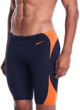 Nike Men's Hydrastrong Fly Colorblock Jammer Swimsuit