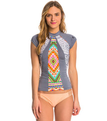 Rip Curl Swimwear Mayan Sun S/S Rashguard