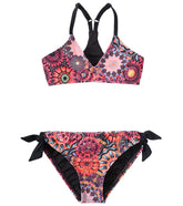 Hurley Turkish Floral Halter & Retro Two Piece Swimsuit