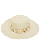 Peter Grimm Women's Inez Flat Brim Resort Sun Hat