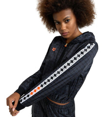 Arena Woman's 50th Anniversary Cropped Hooded Jacket