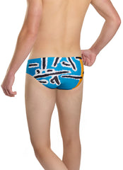 Sporti Senecio Splash Brief Swimsuit (26-40)